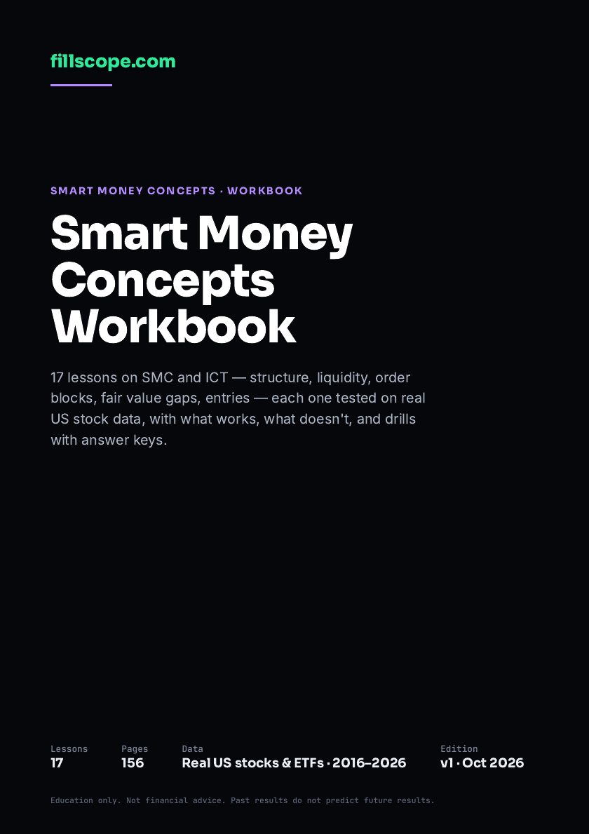 The Smart Money Concepts Workbook cover